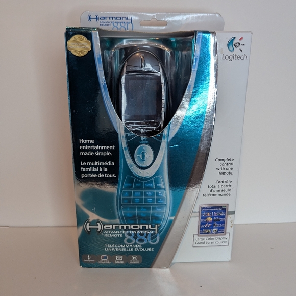 Logitech Harmony 880 Advanced Universal Remote New in Box - Picture 4 of 14